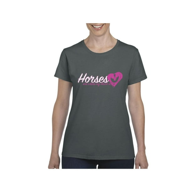 Details about / Hanes Women/'s Size Small Short Sleeve Grey T-Shirt With A Heart